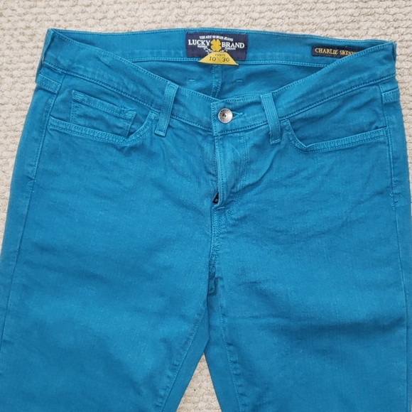 Lucky Brand Charlie Skinny Ankle Jeans - Picture 3 of 4